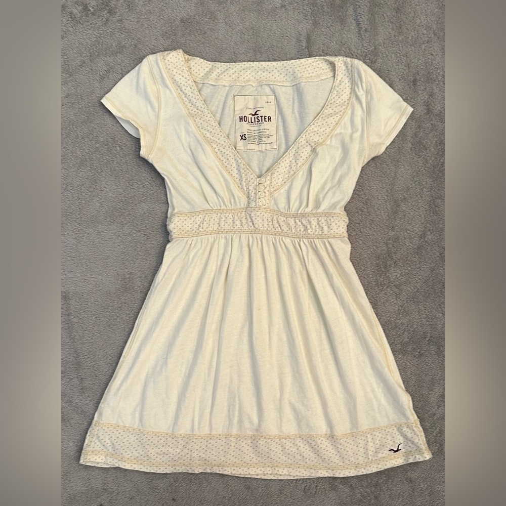 Hollister Ivory Shirt